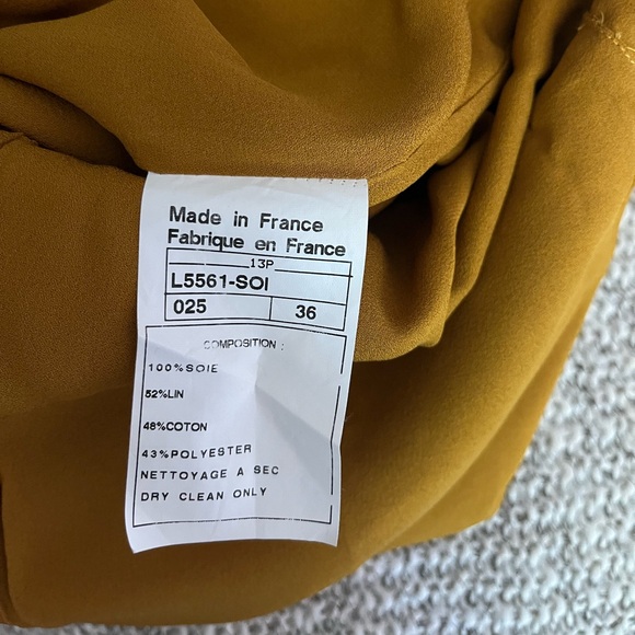 Longchamp silk dress 36 - Picture 6 of 7